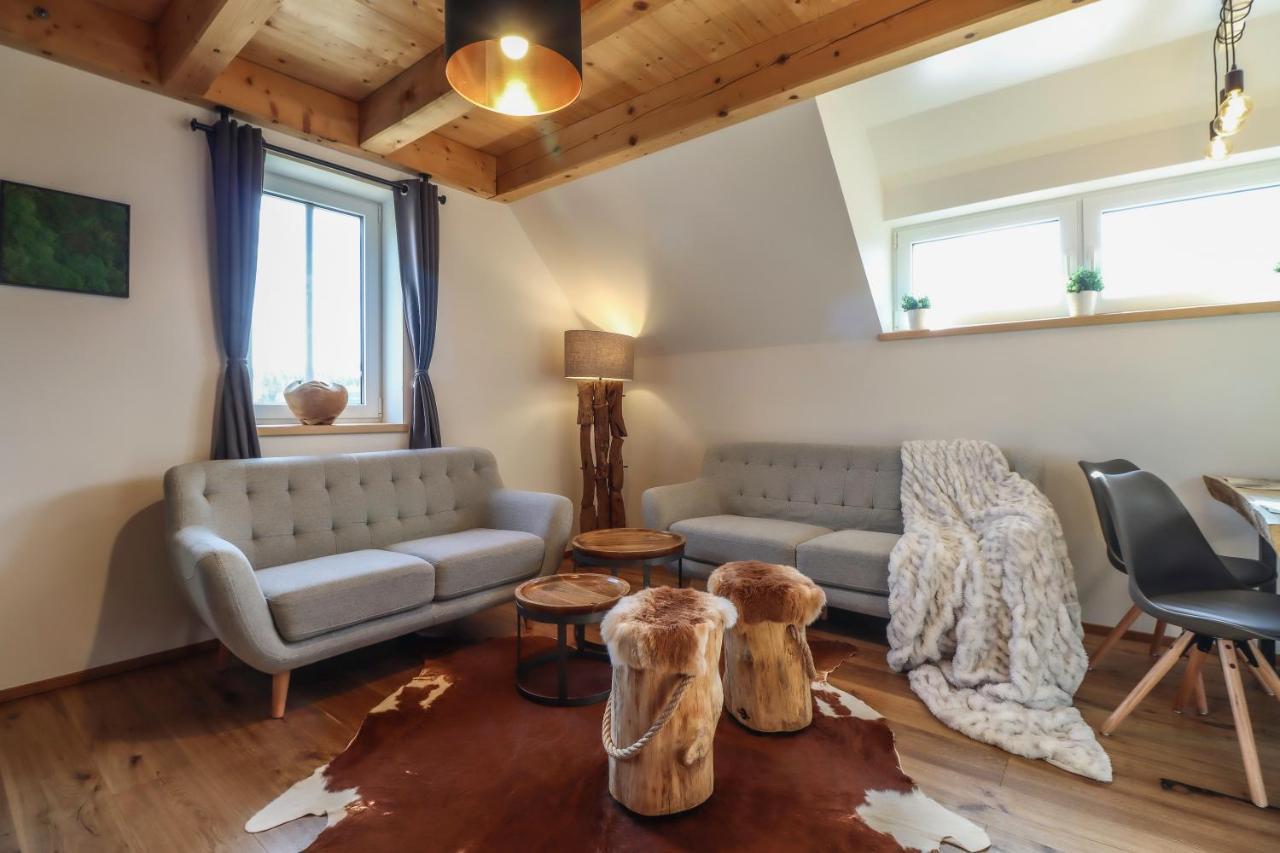 Woodhome - Luxury Mountain Apartment Horni Mala Upa Ngoại thất bức ảnh
